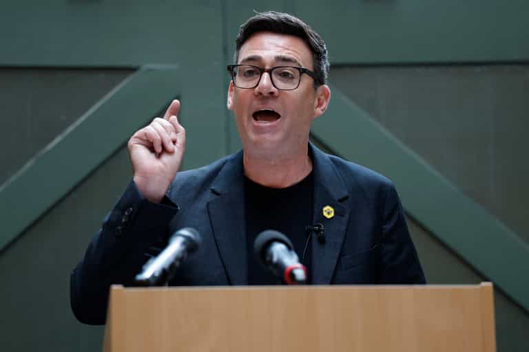 Andy Burnham unveils devolution plan to give mayors income tax share Andy Burnham unveils devolution plan to give mayors income tax share