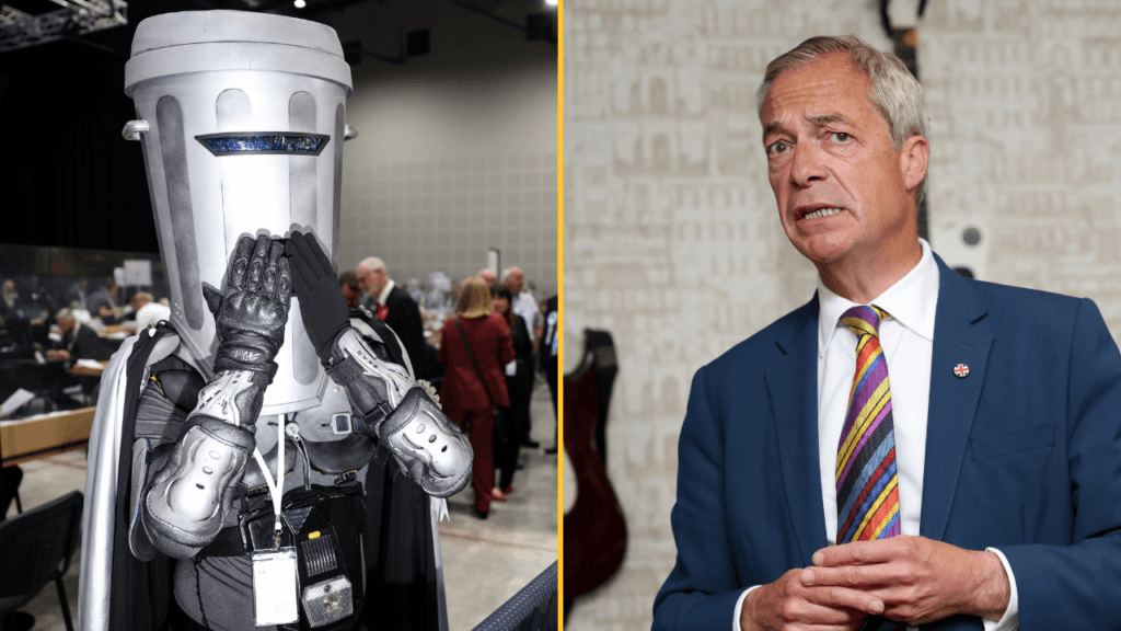 Count Binface reveals Clacton by-election manifesto