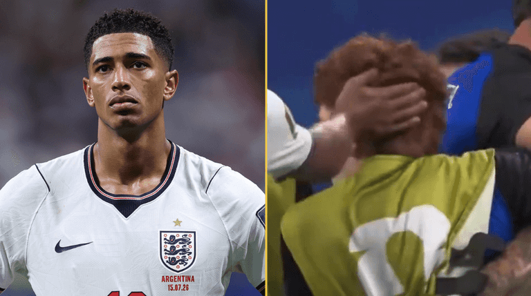 New footage shows the real reason Jude Bellingham slapped Argentina star after World Cup heartbreak New footage shows the real reason Jude Bellingham slapped Argentina star after World Cup heartbreak