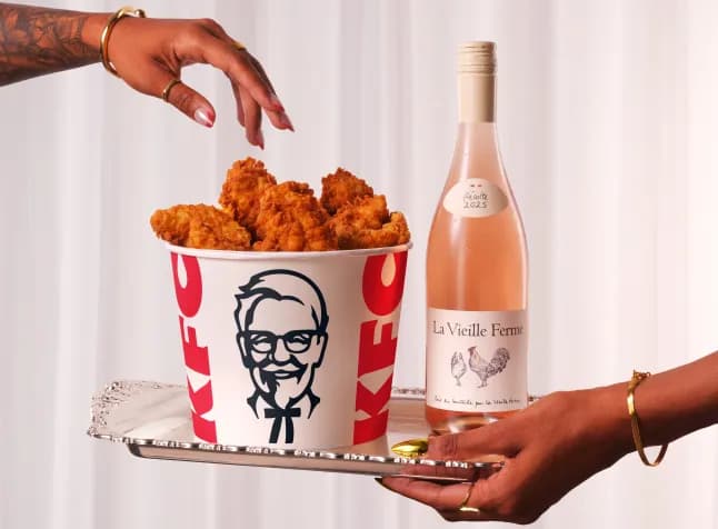 KFC wine bar opening in London, and yes, there will be Chicken Wine