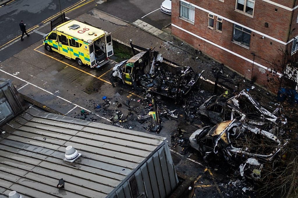 Golders Green arson: Four men admit destroying Jewish community ambulances