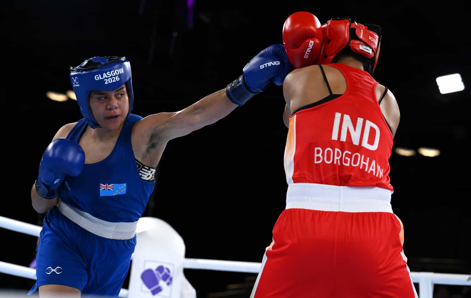 Tuvaluan boxer scores first-ever medal for her country in Commonwealth Games without winning a fight Tuvaluan boxer scores first-ever medal for her country in Commonwealth Games without winning a fight