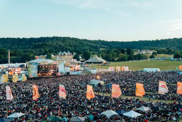 Man dies and six injured after sign falls at Big Church Festival Man dies and six injured after sign falls at Big Church Festival