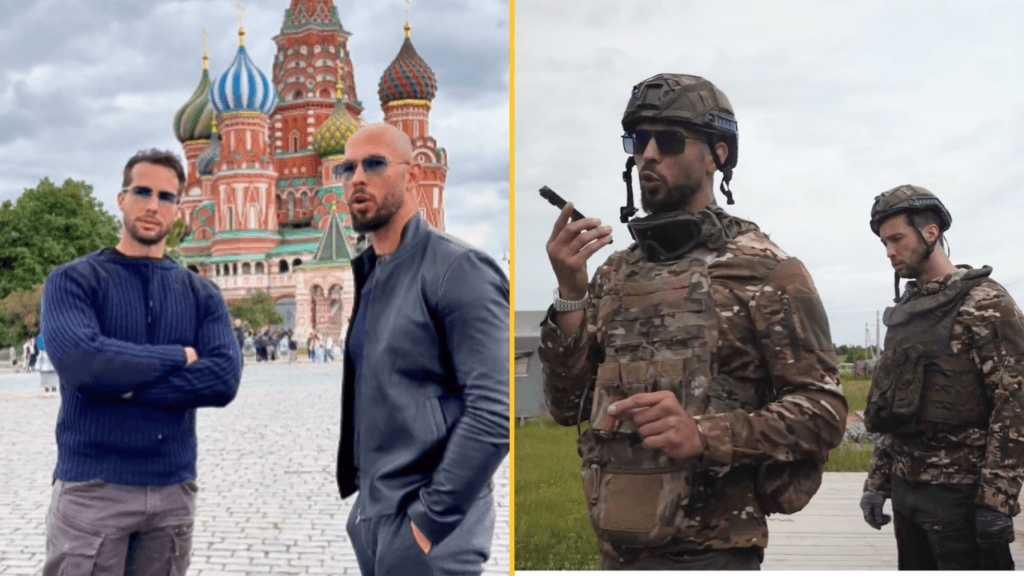 Tate brothers referred to counter-terror police by Tory MP over alleged propaganda trip to Russia