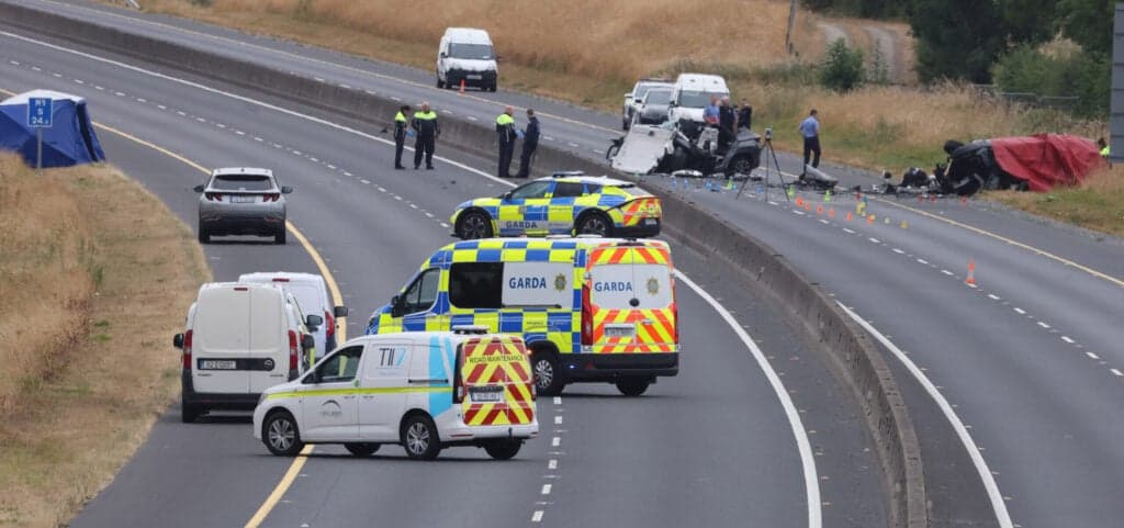 Irish police to receive pursuit training as five boys killed in motorway crash named locally