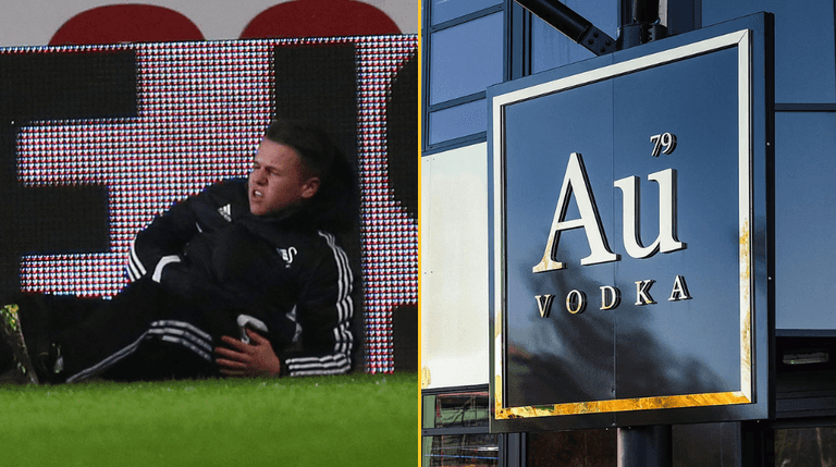 Au Vodka: How a kicked ball boy built a £500m gold-bottle empire Au Vodka: How a kicked ball boy built a £500m gold-bottle empire
