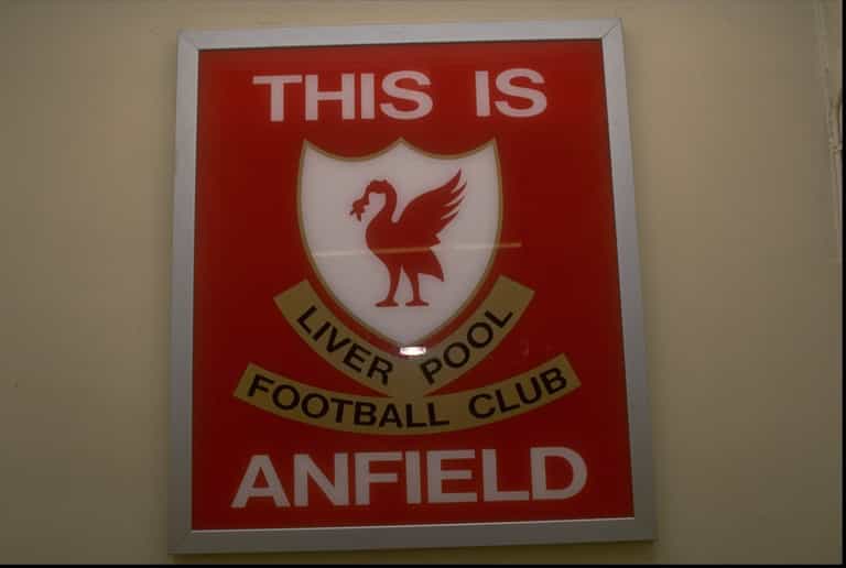 The original ‘This Is Anfield’ sign just sold for eight times its guide price The original ‘This Is Anfield’ sign just sold for eight times its guide price