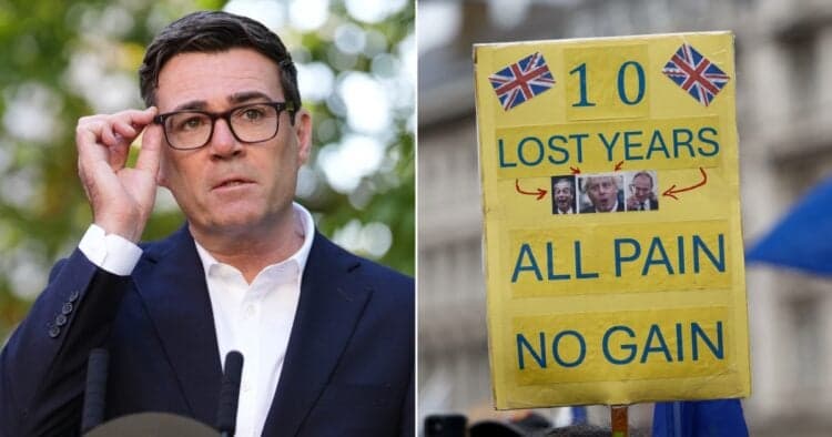 Andy Burnham refuses to rule out future Labour pledge to rejoin EU