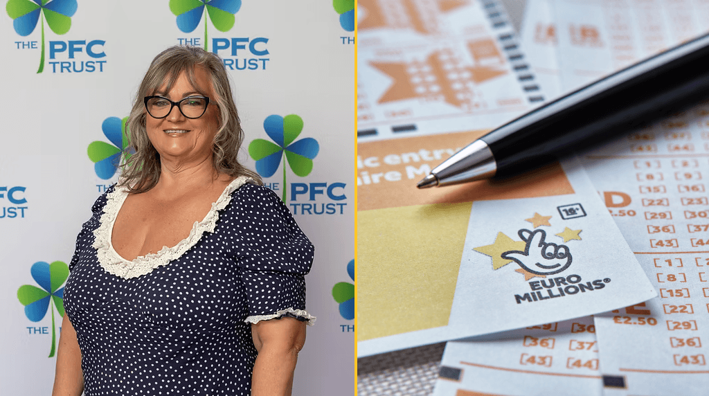 Lottery winner explains why she’s given away half of her £115m fortune