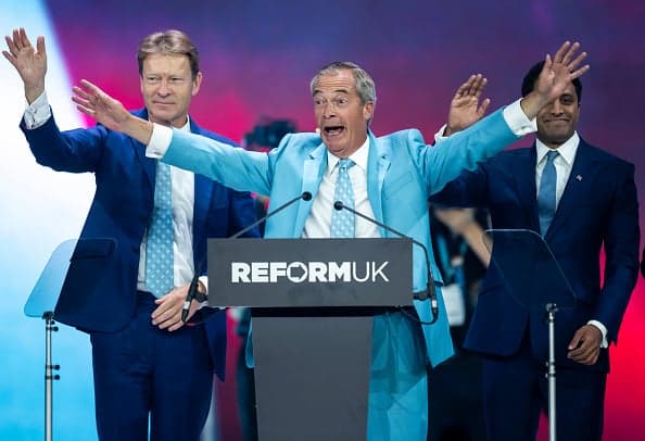 Reform donations have hit £72m in two days, and the second donor says he just got competitive