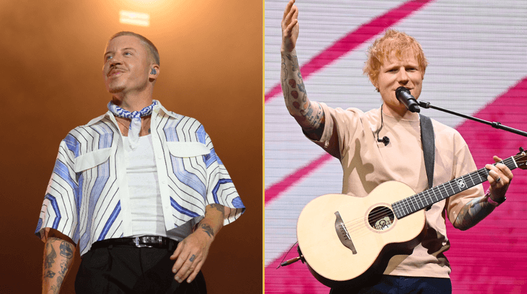 All the stars who have backed Macklemore after being dropped from Ed Sheeran tour for Free Palestine speech All the stars who have backed Macklemore after being dropped from Ed Sheeran tour for Free Palestine speech