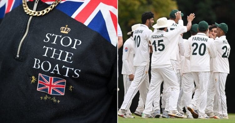 Portsmouth protestors mocked after mistaking Pakistan U19s cricket team for asylum seekers