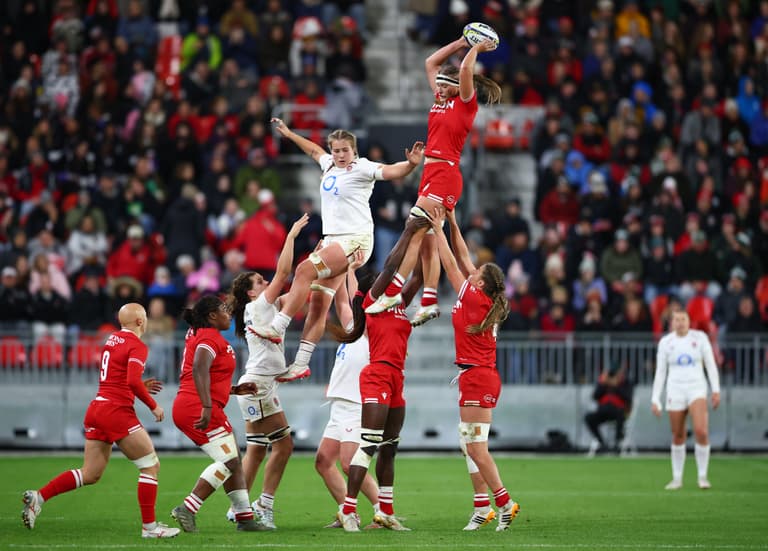 Red Roses Canada loss ends England’s 41-match unbeaten run Red Roses Canada loss ends England’s 41-match unbeaten run