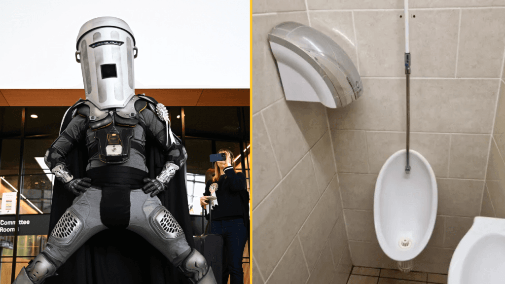 Count Binface declares ‘victory’ after pub hand dryer key to manifesto moved