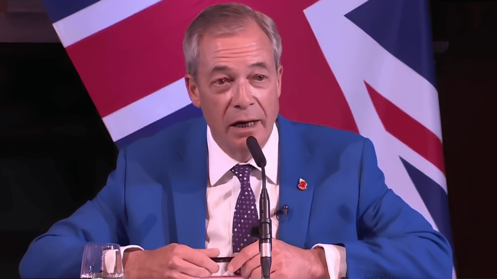 Nigel Farage claims he didn’t attend Budget because of possible ‘physical altercation’