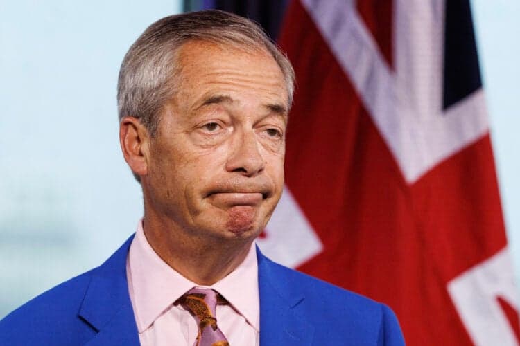 Reform free fall continues as party drop to third place in latest polling
