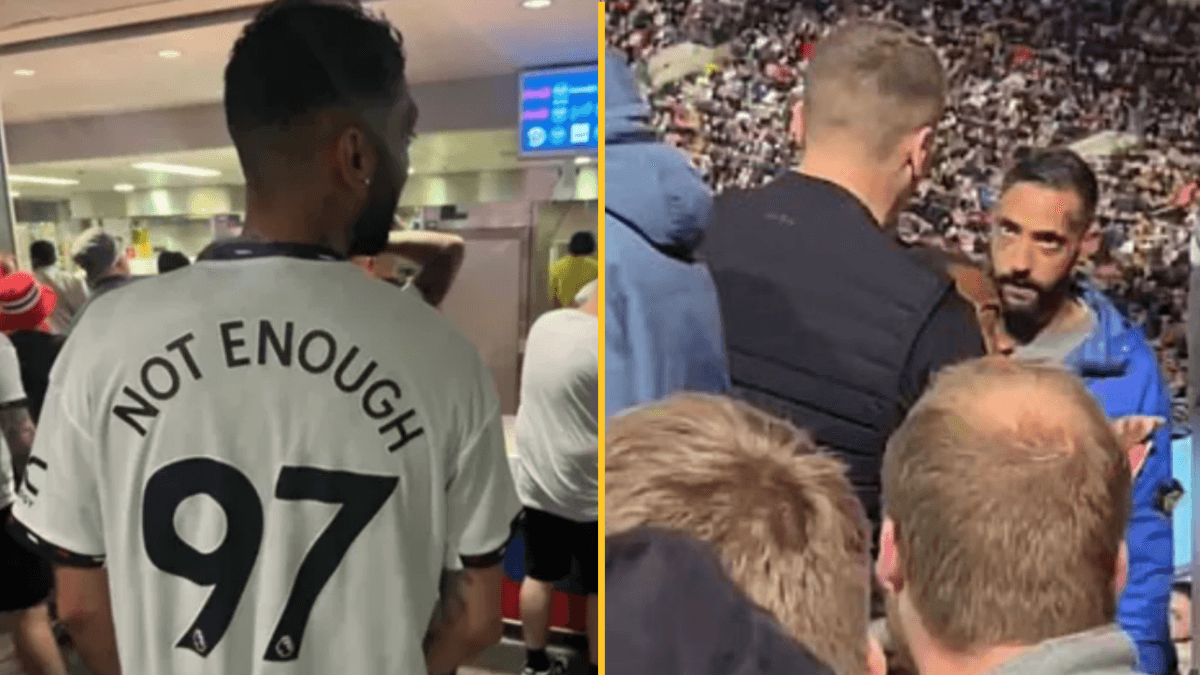 Man United fan who mocked Hillsborough disaster punched a fan at another game