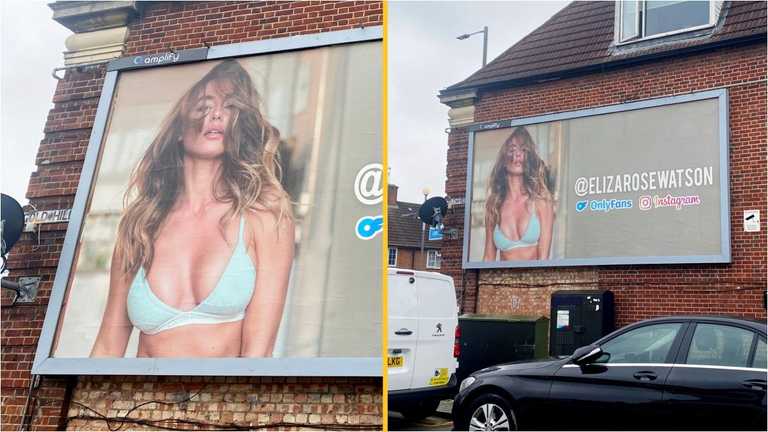 Locals enraged by billboards promoting adult star’s OnlyFans Locals enraged by billboards promoting adult star’s OnlyFans