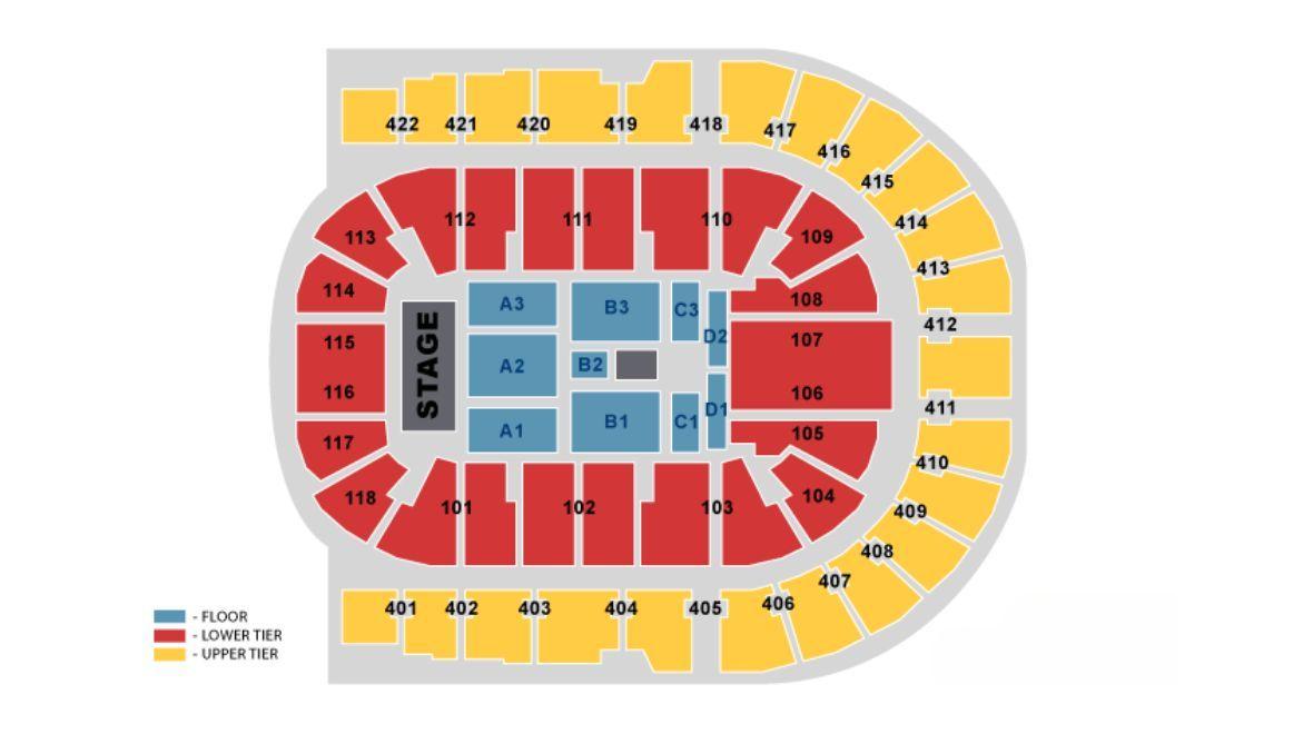 Jin seating plan in London