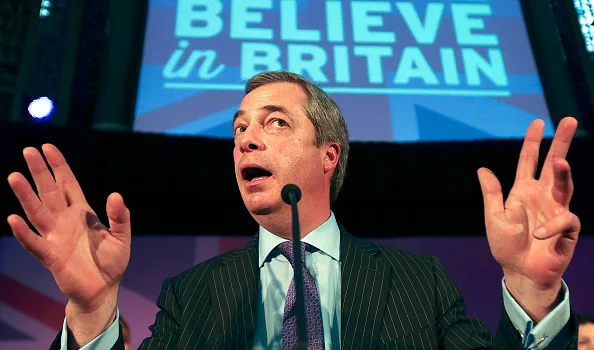 Vine: Nigel Farage loses control of bodily functions during Leaders’ Debate