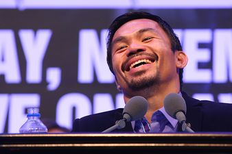 Video: Manny Pacquiao left with a sore head in new Footlocker advert