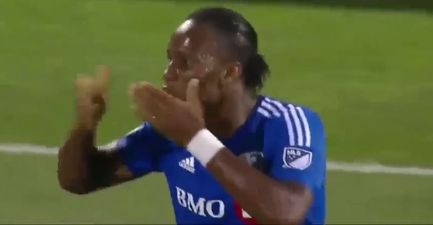 Didier Drogba scored 2 backheel goals in 2 minutes in MLS victory (Video)