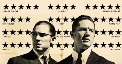Promoters of Krays movie ingeniously use a bad review to their advantage