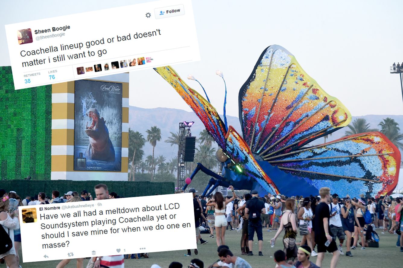 The Coachella line-up has divided opinion on Twitter - JOE.co.uk