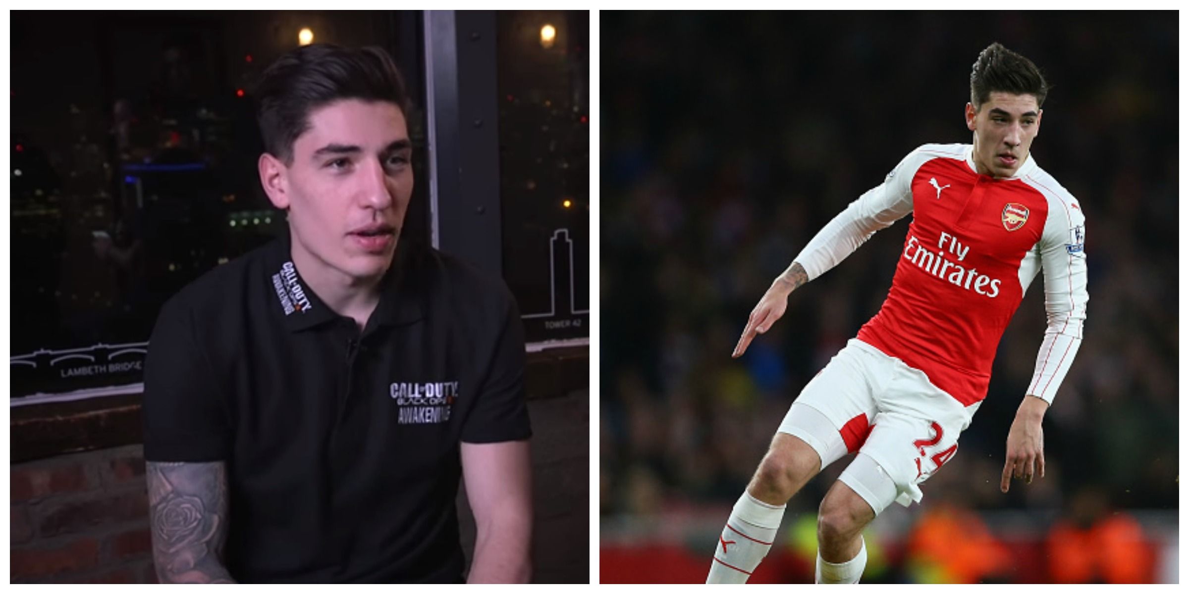 Hector Bellerin's favourite footballer of all time isn't an