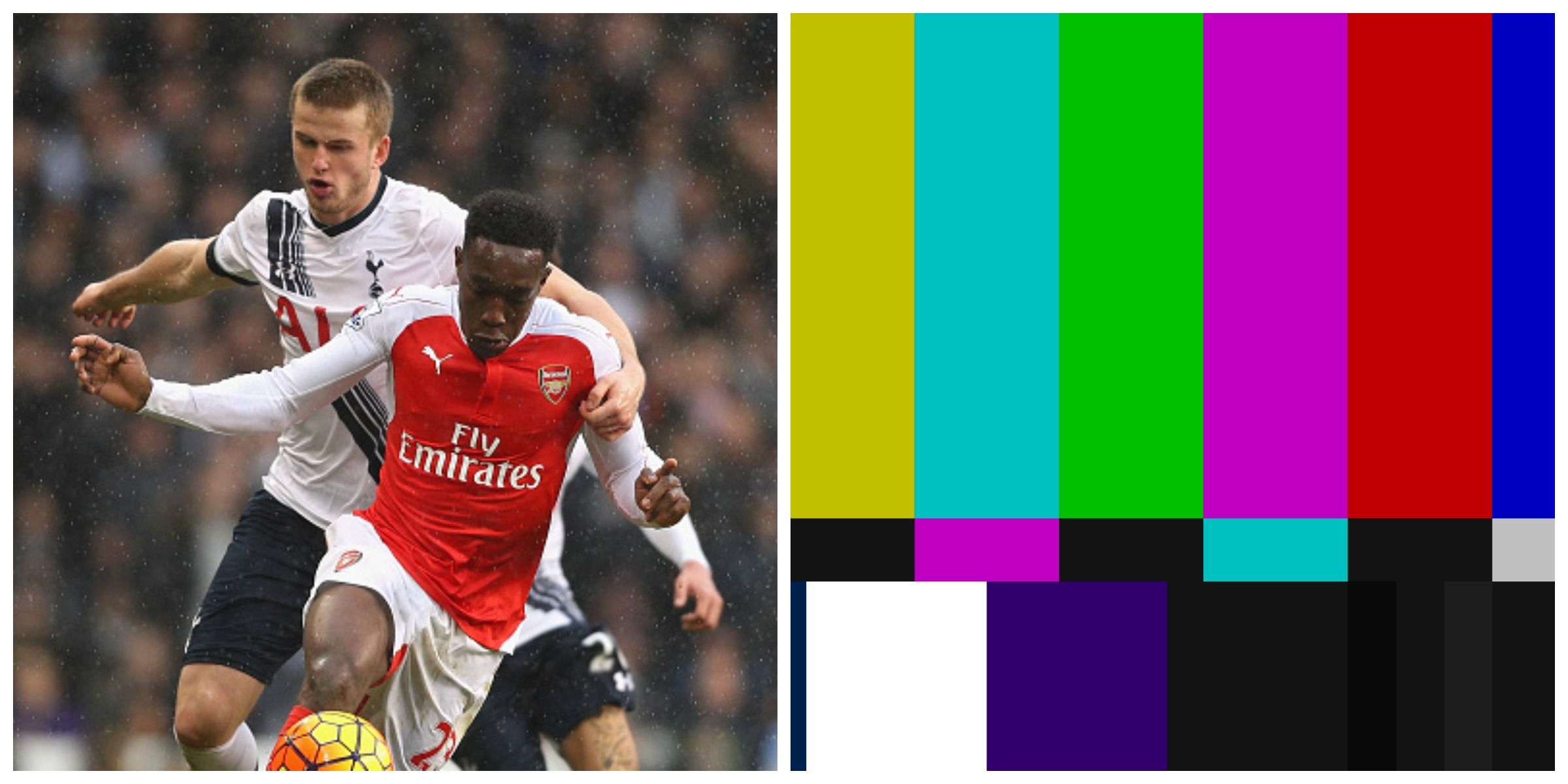 The TV feed cut out at a key point during the North London Derby JOE