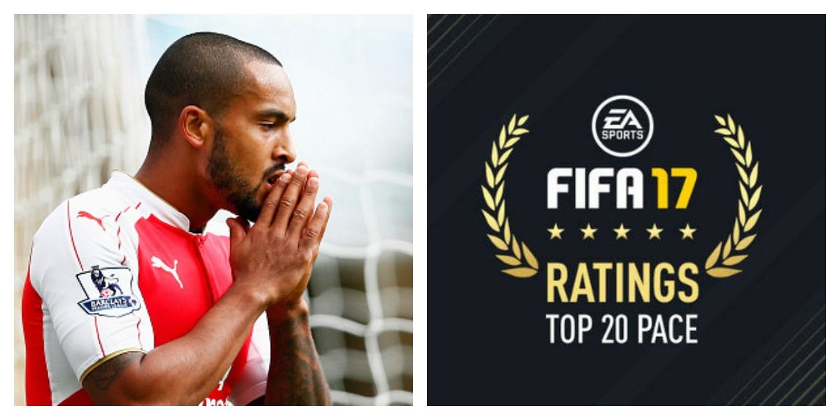 Theo Walcott Is Nowhere To Be Found On Fifa 17'S Top 20 Fastest Players  List - Joe.Co.Uk