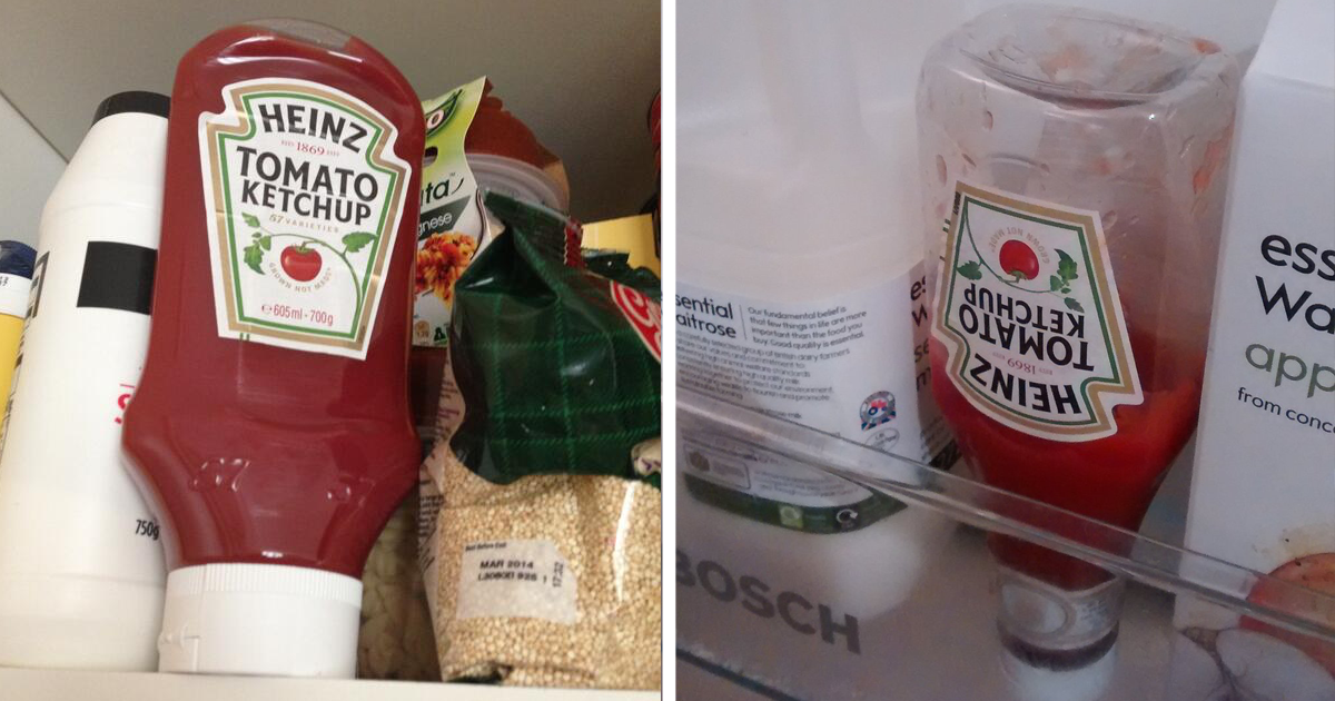 Does ketchup go in the fridge or the cupboard? JOE.co.uk