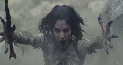 The Mummy trailer without sound effects is unintentionally hilarious