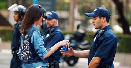 WATCH: Protestor tries to diffuse real-life situation with a Pepsi, and it doesn’t end well