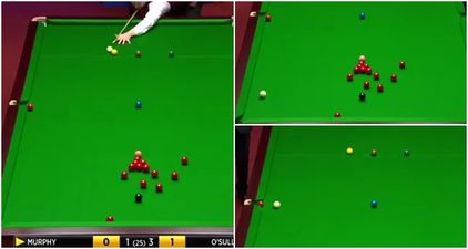 This snooker shot will surely be the best you’ll see at this year’s World Championship