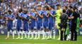 Chelsea players forgot to wear their black armbands in the first half of the FA Cup final