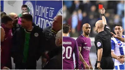 It all kicked off at half-time of Man City’s FA Cup tie with Wigan