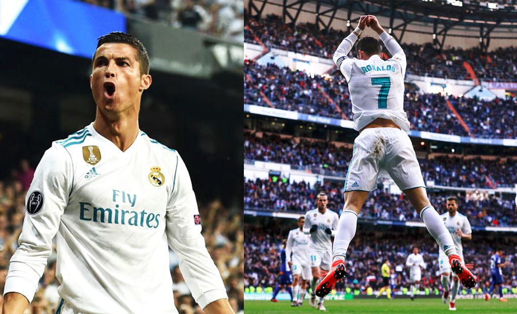 What does Cristiano Ronaldo's goal celebration mean?