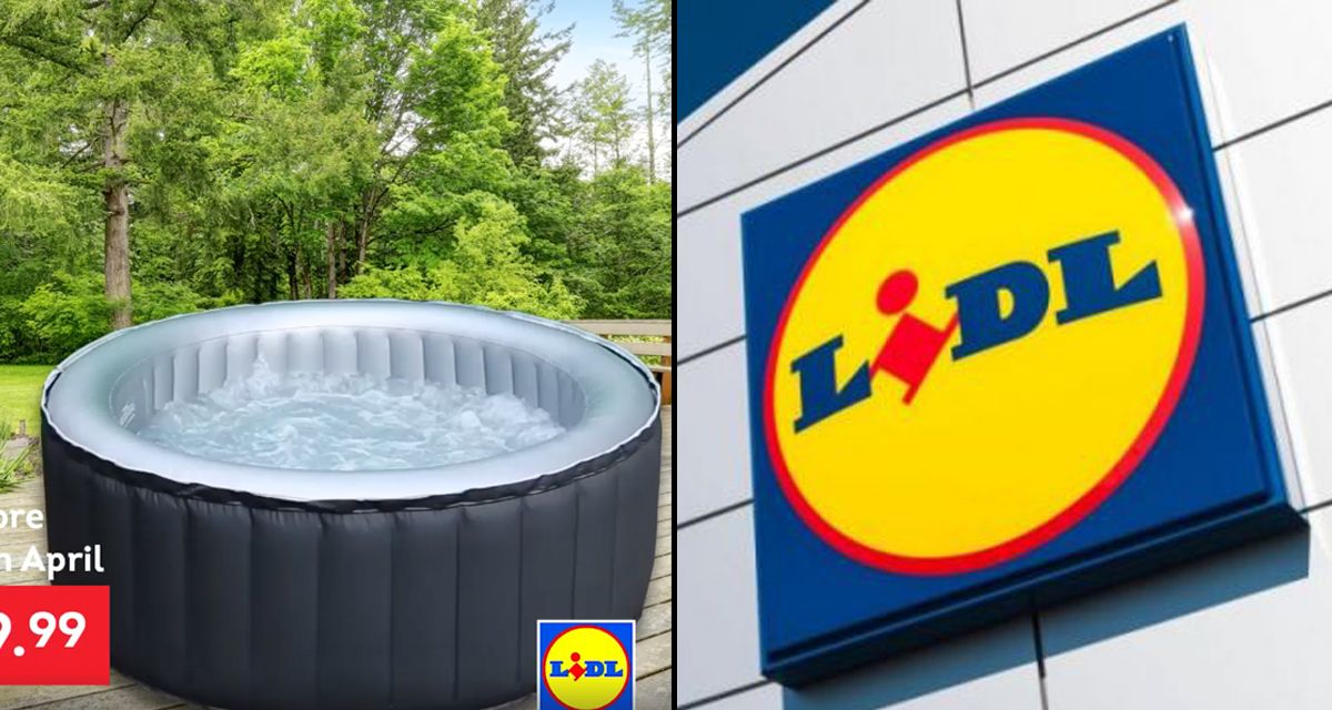 Lidl are releasing their own hot tub and it is cheaper than Aldi's one