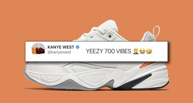 Kanye West reactivates Twitter to call out for copying his Yeezys - JOE.co.uk