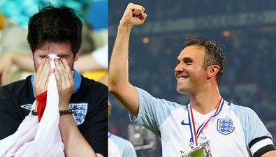 Bitterly disappointed Soccer Aid fans react as they realise Jonathan Wilkes won’t be playing