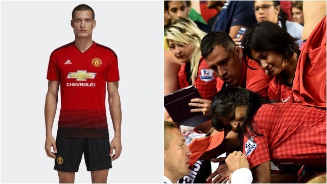 Everybody is saying the same thing about the guy modelling Man United s new kit JOE