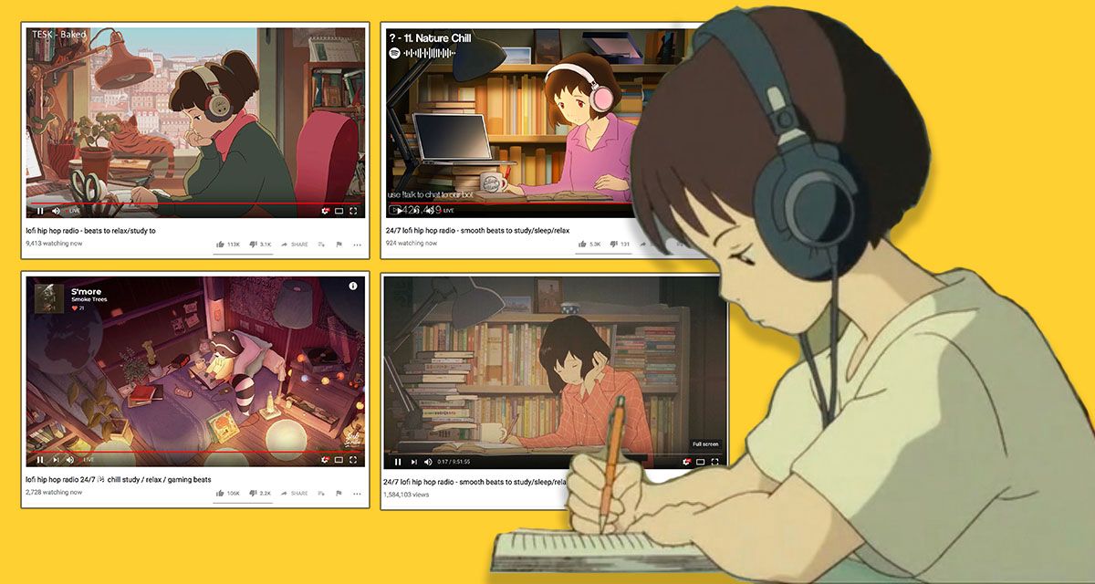 How “lofi beats to relax/study to” YouTube channels define a generation
