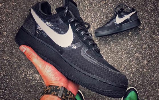 The Black Off-White x Nike Air Force 1 Is a Collaboration with MoMA