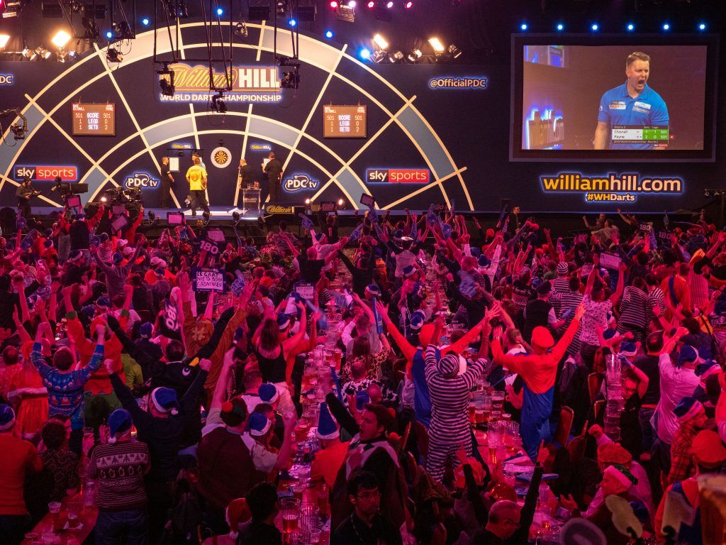 Darts at the Ally Pally Behind the curtain at the greatest sporting