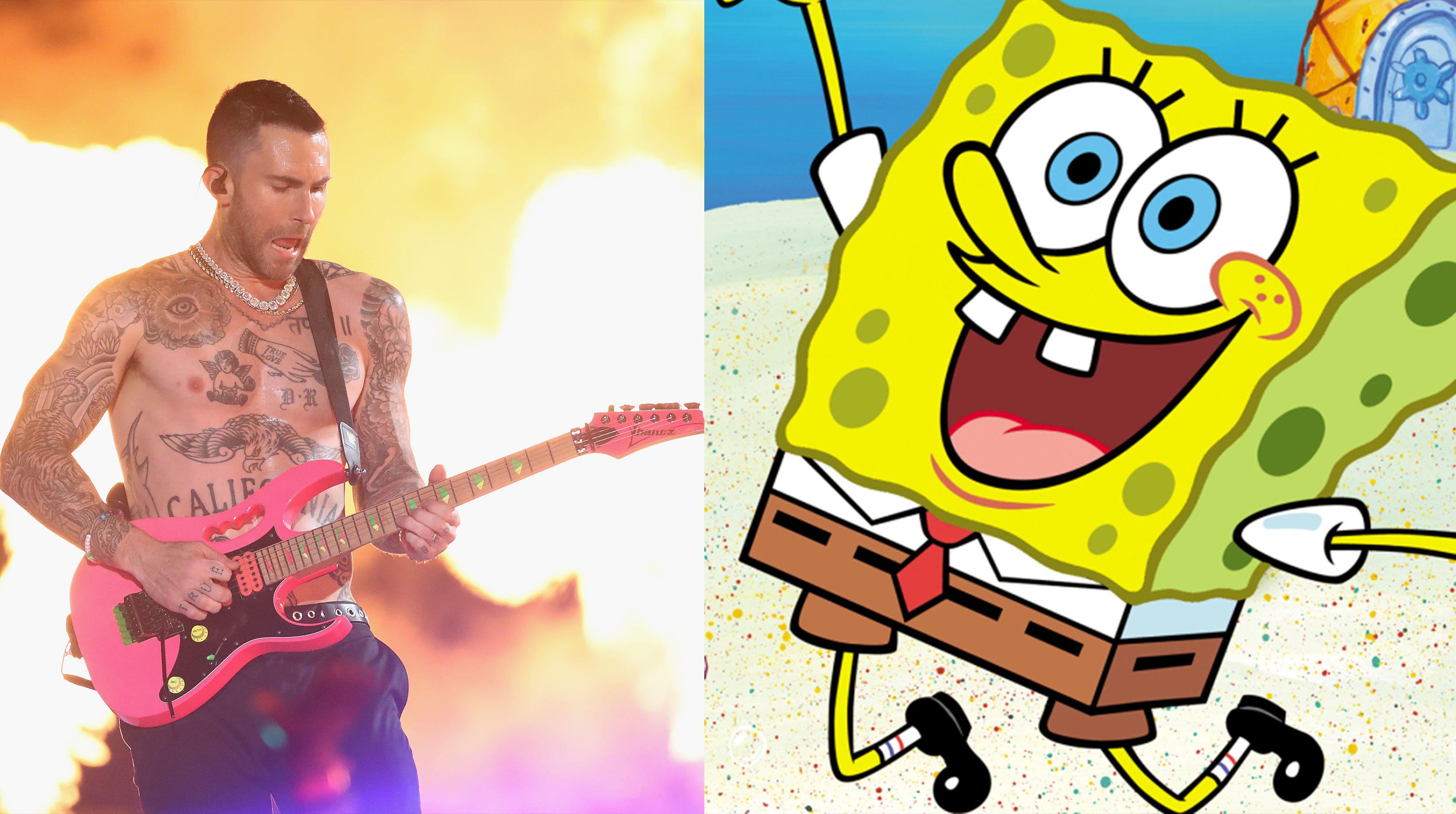 Spongebob Squarepants fans upset at Maroon 5&rsquo;s Super Bowl Halftime 