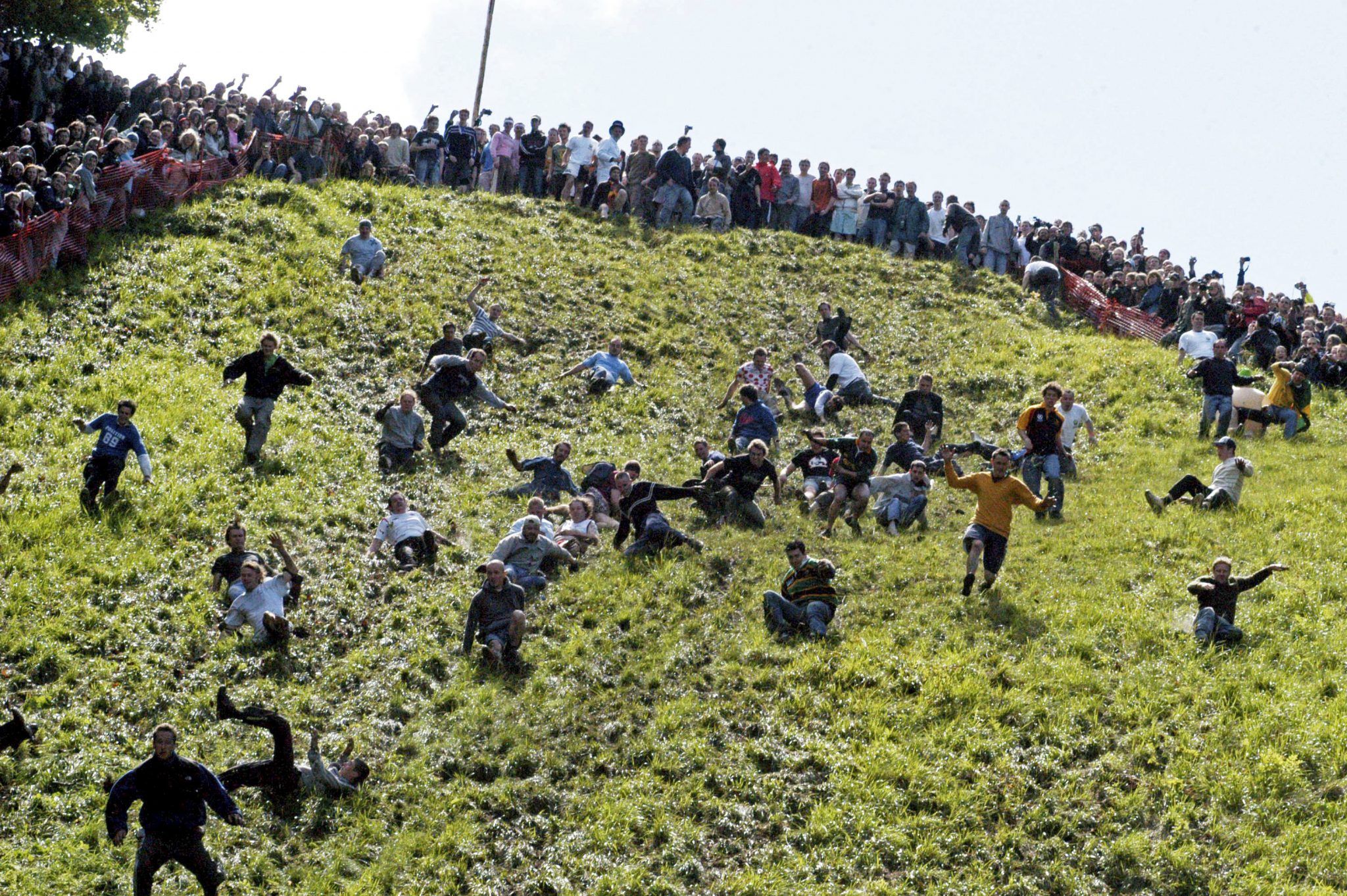 Chasing cheese at the historic Gloucester Cheese Rolling