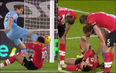 Craig Dawson criticised for kicking Che Adams in the head