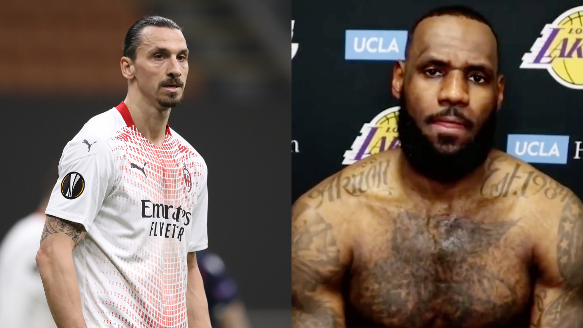 Zlatan Ibrahimovic stands by LeBron James comments - The Japan Times