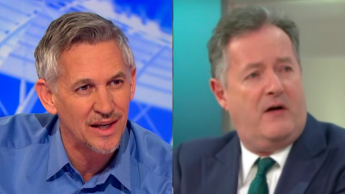 Piers Gary Lineker criticised for tweeting support to exGMB host